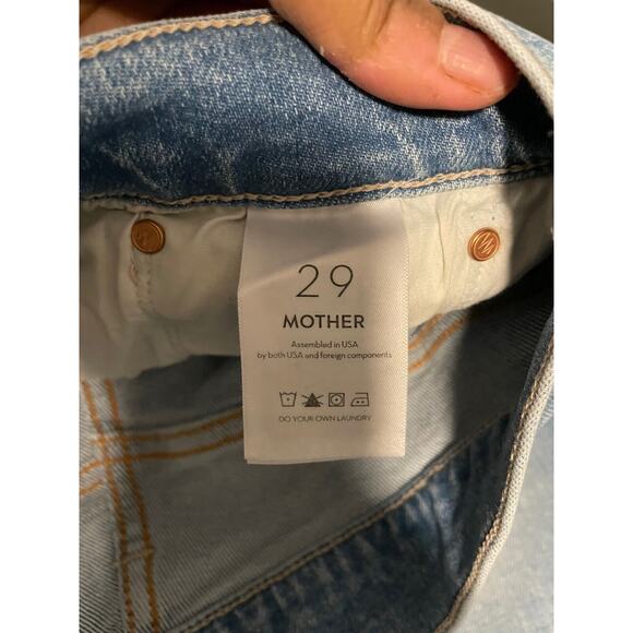 Mother Jeans Womens The Scrapper Ankle Camera Obscura Jeans Size 29 Button Fly - Picture 5 of 11